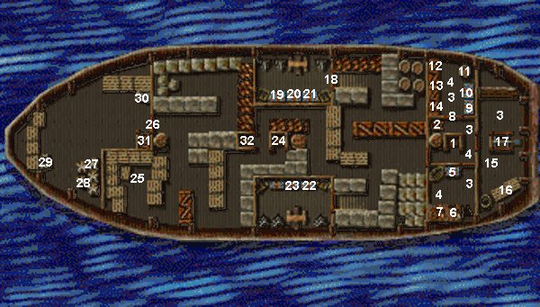 Schatten über Riva - Die Windsbraut - Erstes Unterdeck