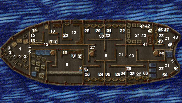 Schatten über Riva - Die Windsbraut - Zweites Unterdeck