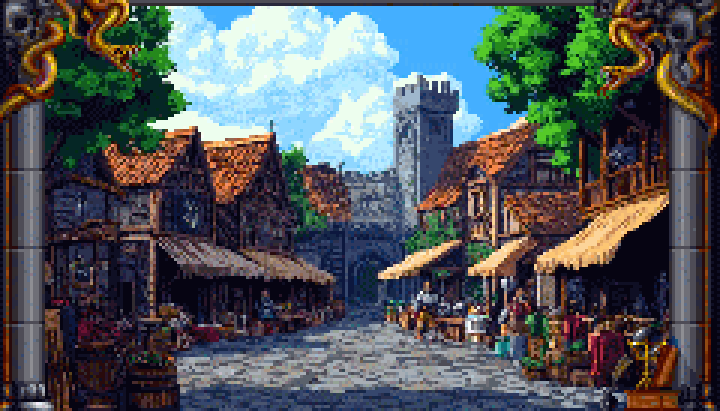Arkania Online - Town Street