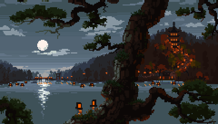 Floating Lanterns