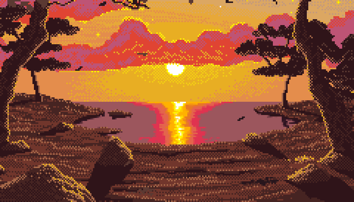 Sunset Sea