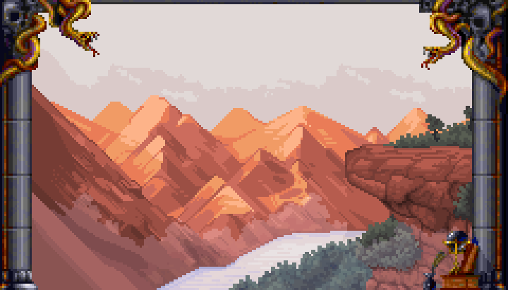 Foggy Cliff