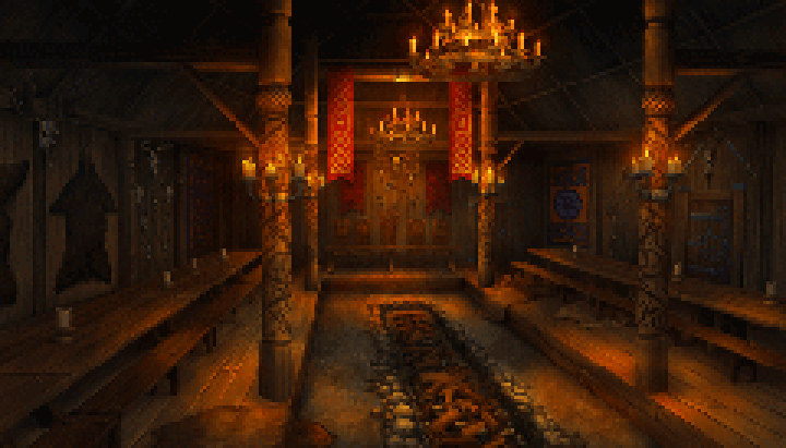 Ulfgar’s Hall Closed with Candles