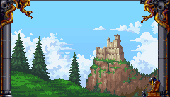 Castle on a Cliff