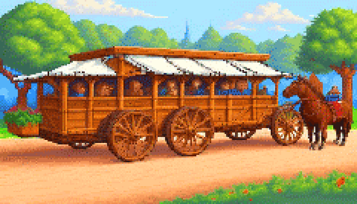 Horse Wagon