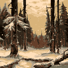 Snowy Forest