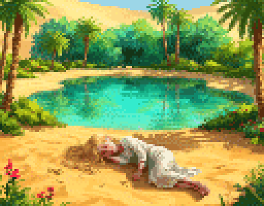 Desert Oasis Child