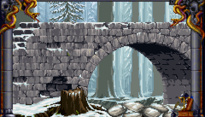 Ruined Stone Bridge