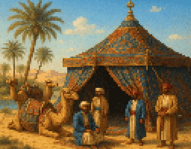 Desert Oasis Tent