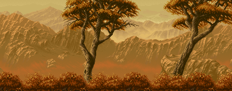 Mountain Trees