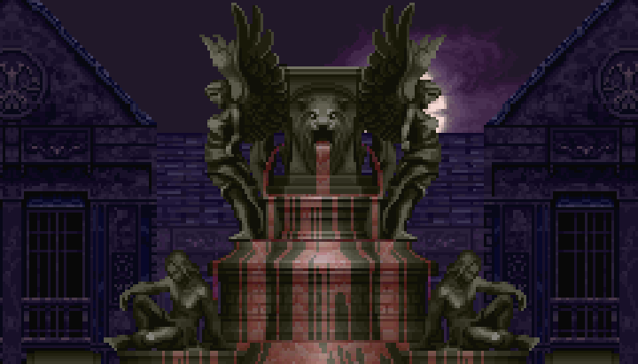 Bloody Lion Fountain