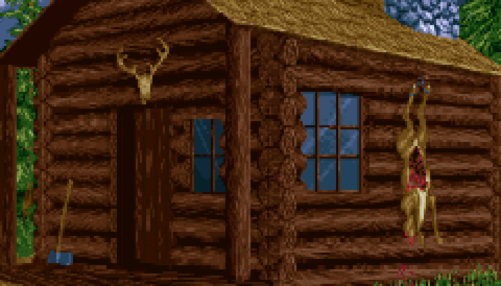 Hunting Cabin Close