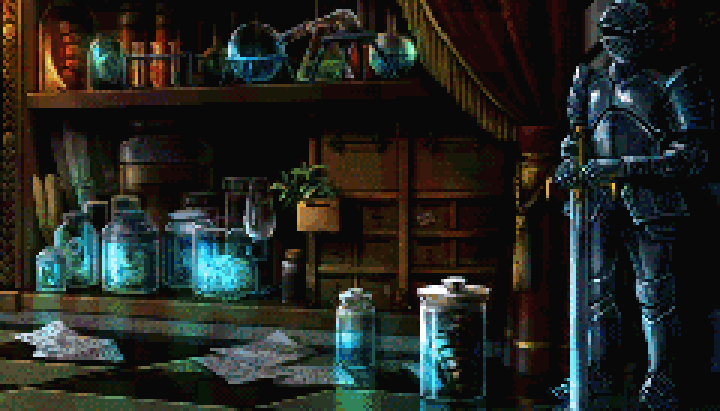 Alchemy Shelves