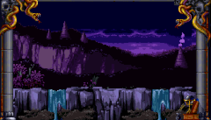 Volcano at Night