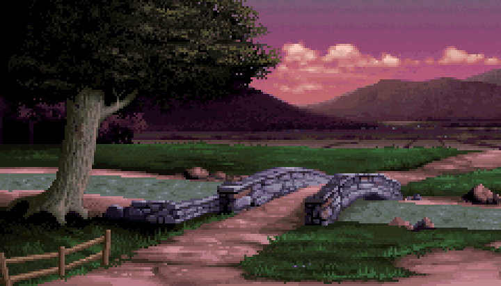 Bridge in the Evening