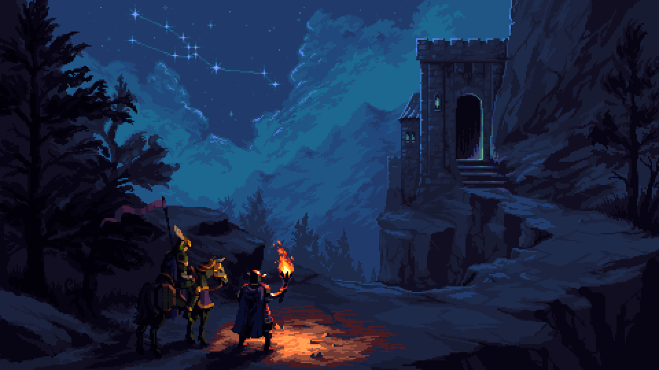 Mountain Cave Entrance