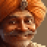 Smiling Man in Turban