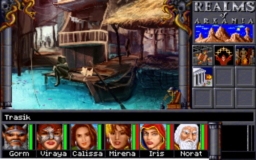 Arkania Online Game Screenshot - Trasik