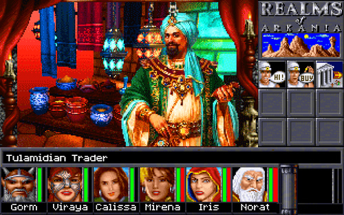 Arkania Online Game Screenshot - Tulamidian Trader