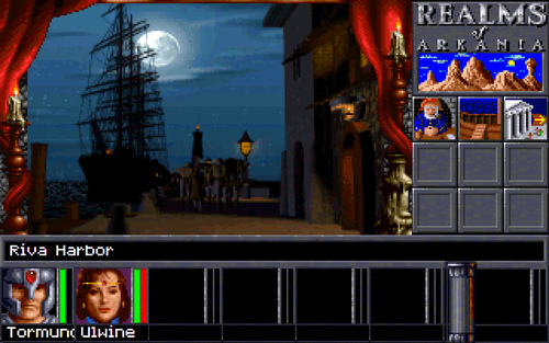 Arkania Online Game Screenshot - Riva Harbor