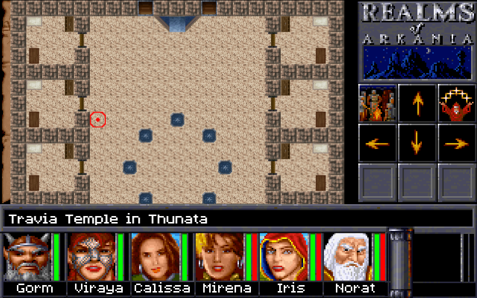 Arkania Online Game Screenshot - Travia Temple in Thunata