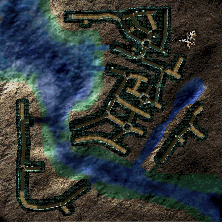 Arkania Online Maps - Riva Sewers New