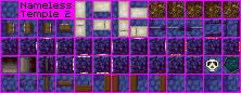 Arkania Online Maps - Nameless Temple Level 2 Map Tiles