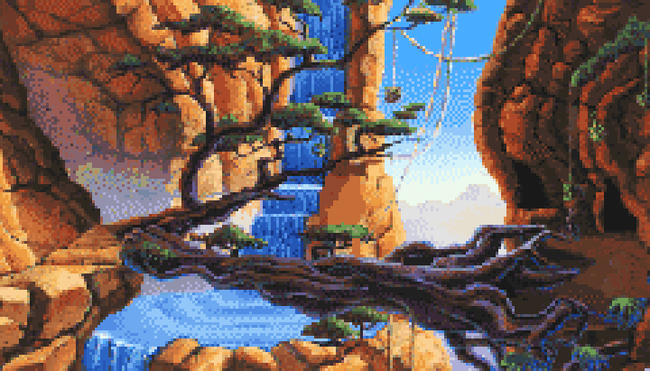 Waterfalls Tree
