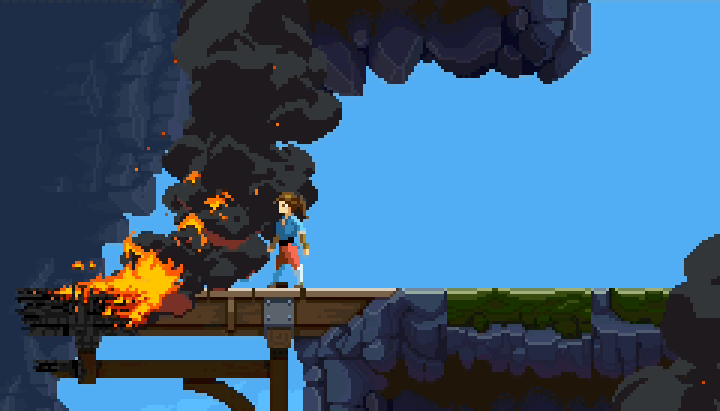 Bridge on Fire