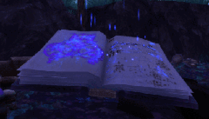 Floating Book