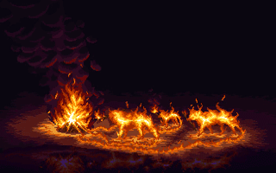 Fire Wolves