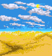 Desert (clear day)