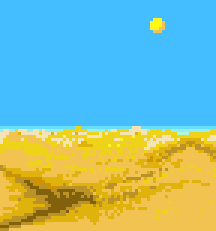 Desert (sunny day)