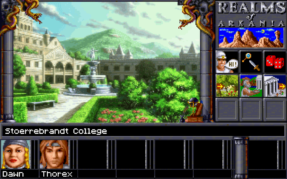 Arkania Online Game Screenshot - Stoerrebrandt College in Riva