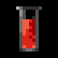 Flask with Red Liquid
