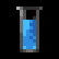Flask with Light Blue Liquid