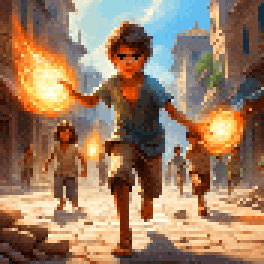 Street Children Attack